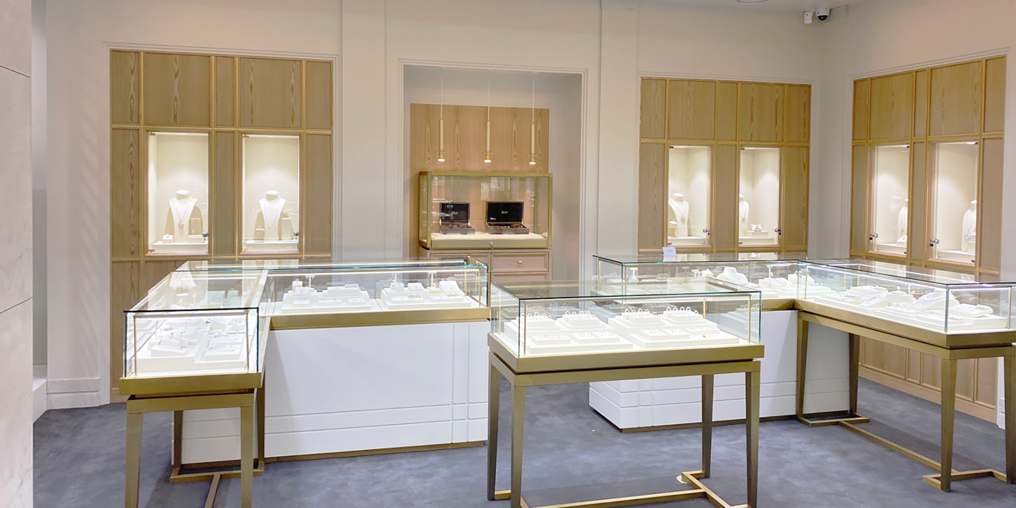 [쥬얼리] 반짝이는 보석을 더욱 돋보일 쥬얼리 매장 인테리어